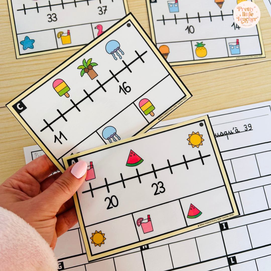 Pack 1 Mathématiques sur l'été