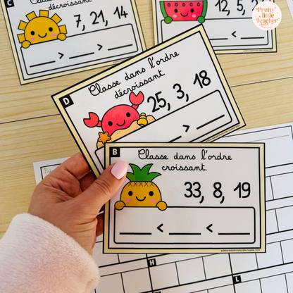 Pack 1 Mathématiques sur l'été