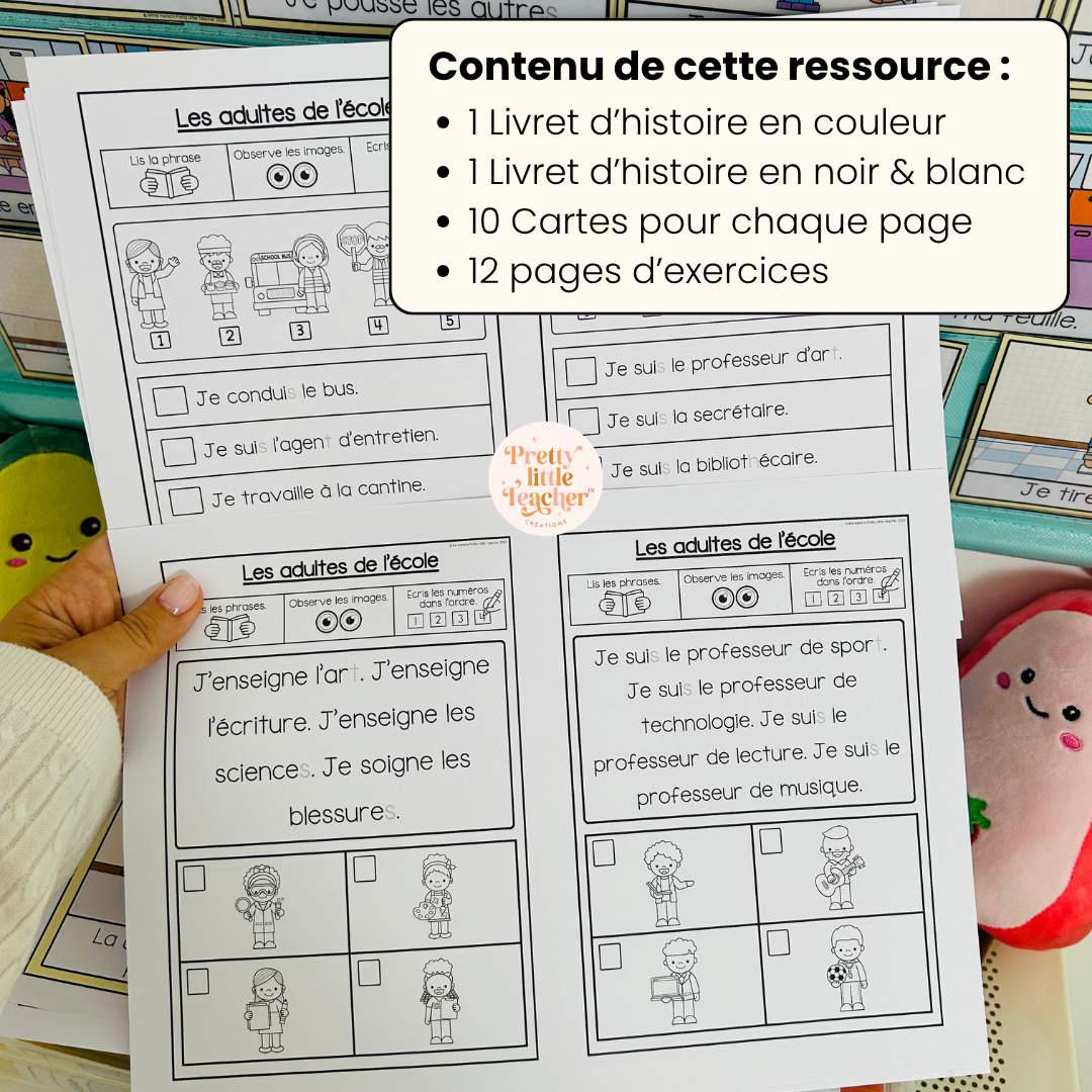 Lecture : Les adultes de l’école