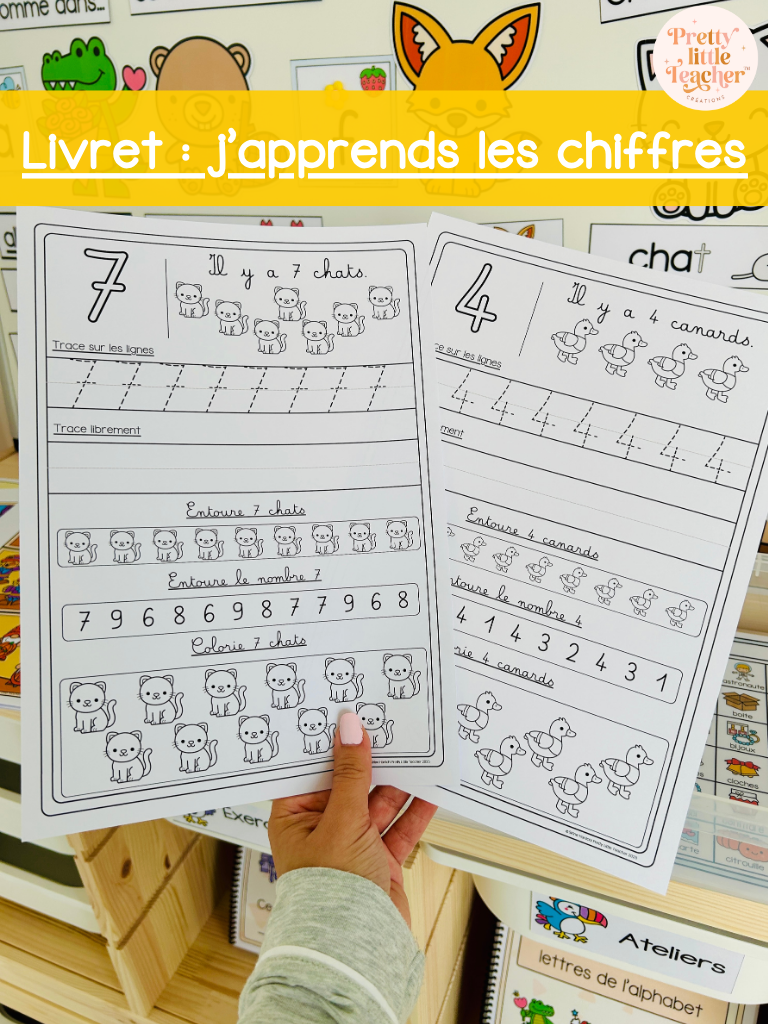 🎁 Livret : j'apprends à écrire les chiffres ✏️