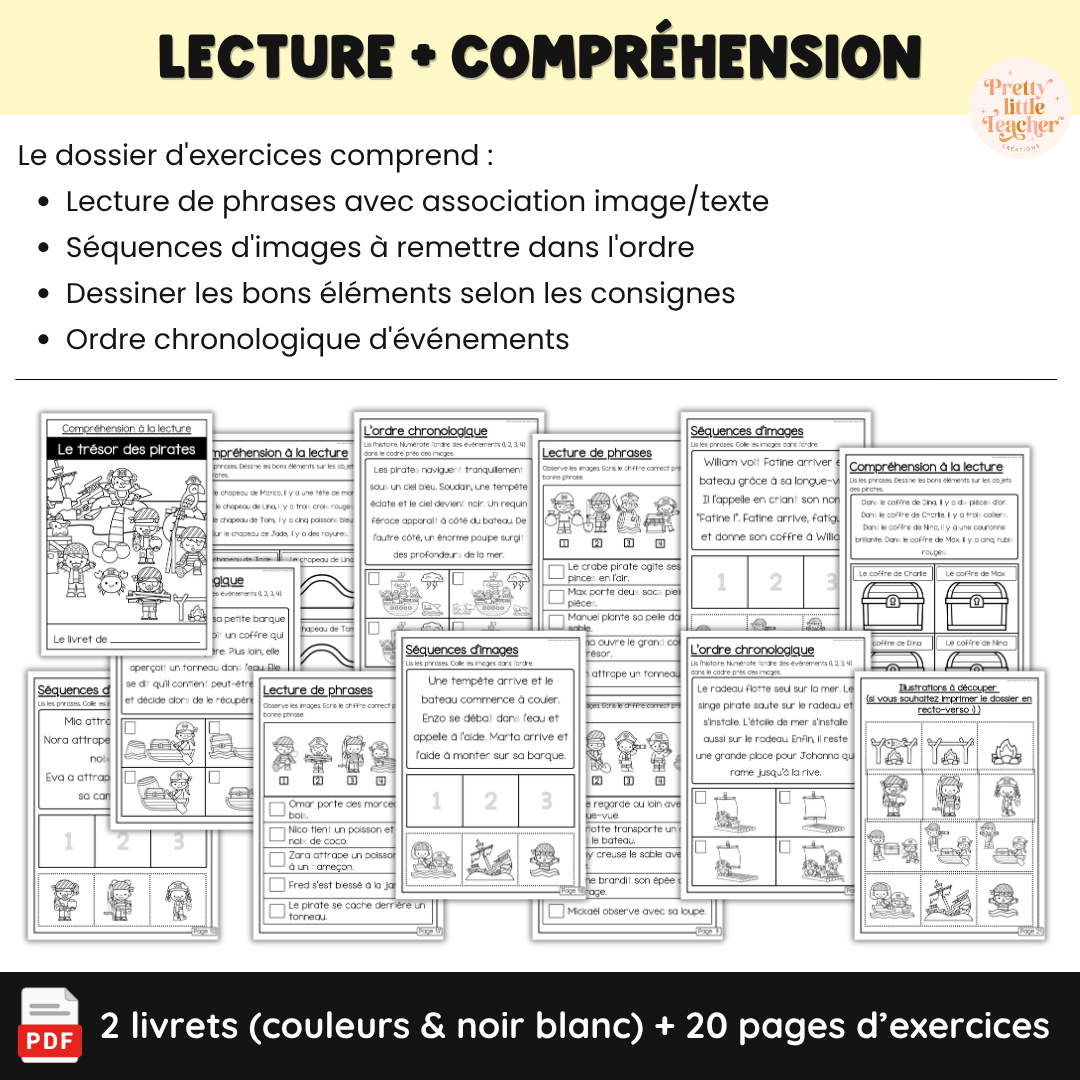 Lecture : le trésor des pirates