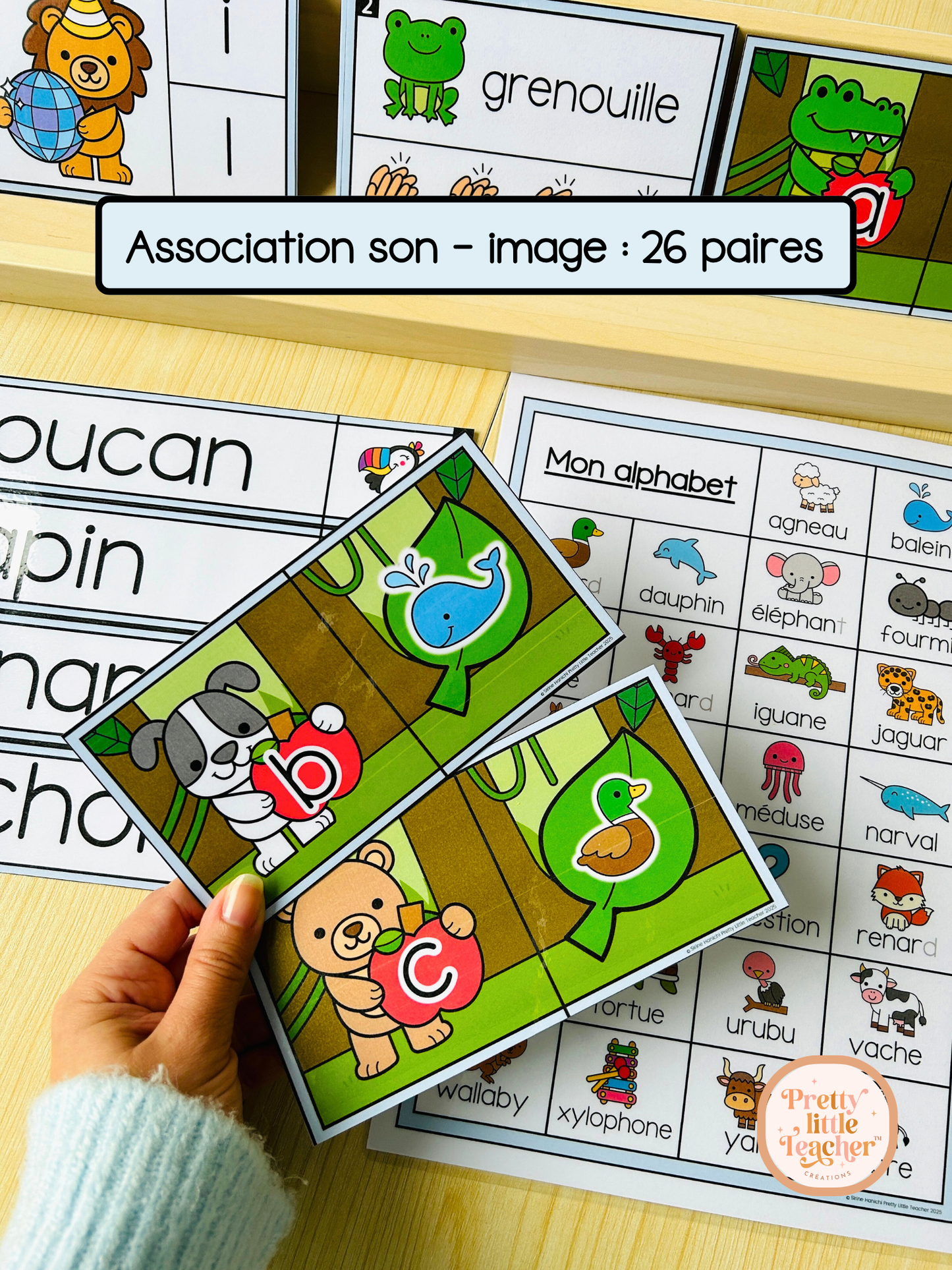 Mini Pack 1 Français sur les animaux