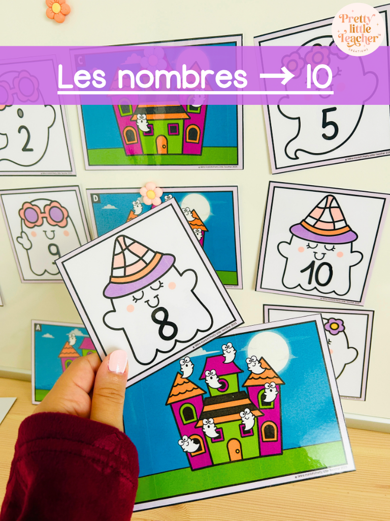 Les nombres jusqu'à 10 (x8)