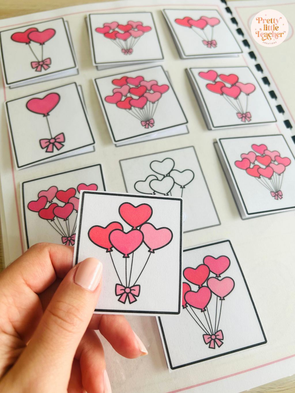 Livret d'activités sur la Saint-Valentin (3 à 5 ans)