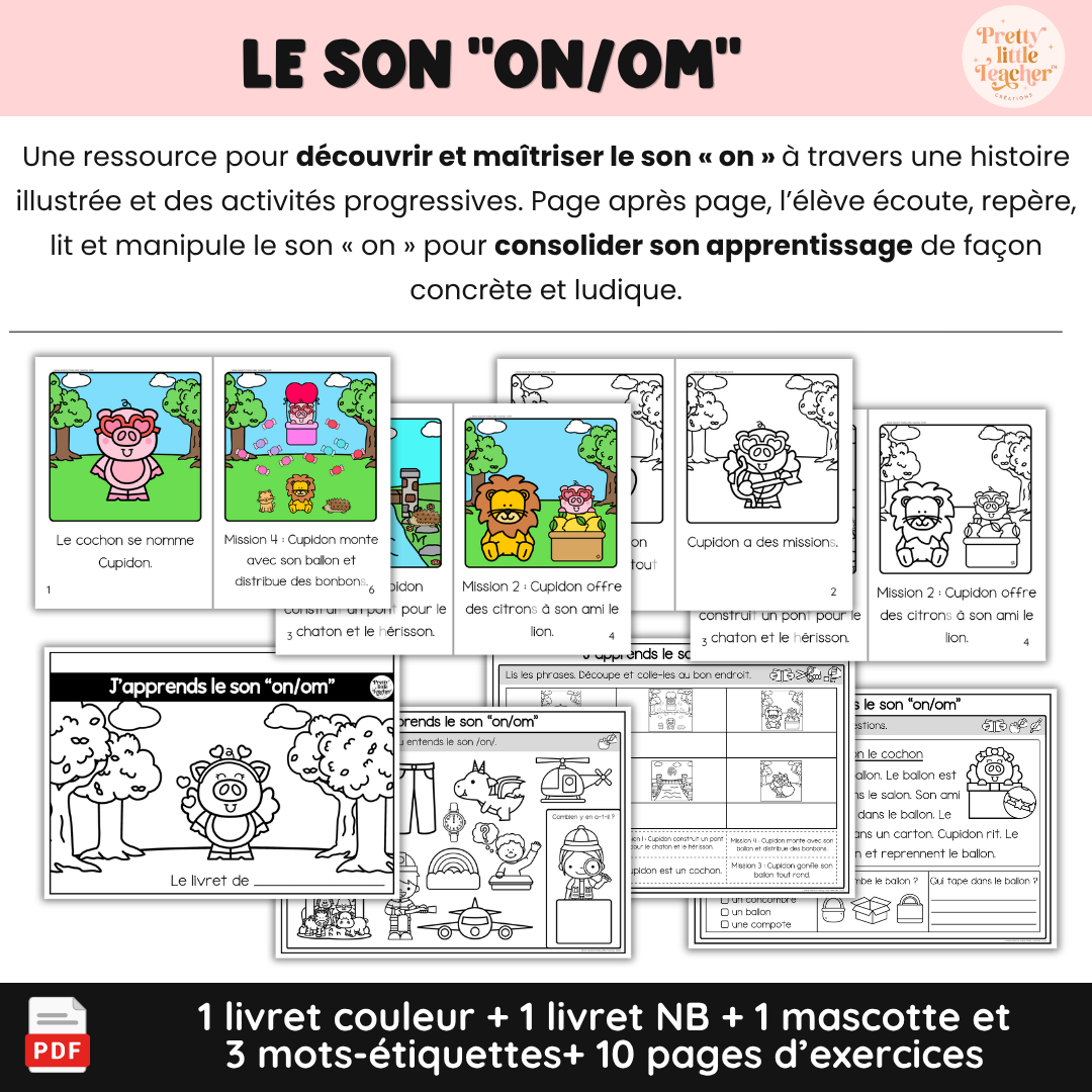 Pack Sons composés fréquents : 9 livrets de lecture + exercices