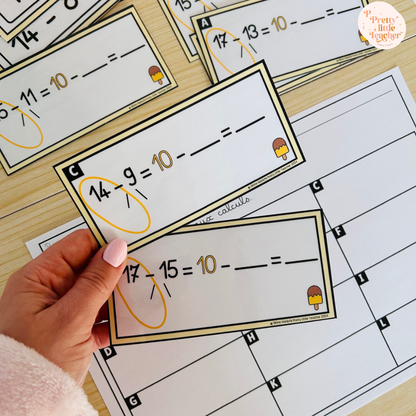 Pack 1 Mathématiques sur l'été