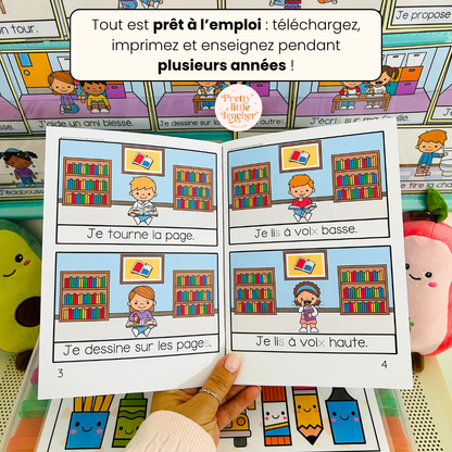 Lecture : A la bibliothèque