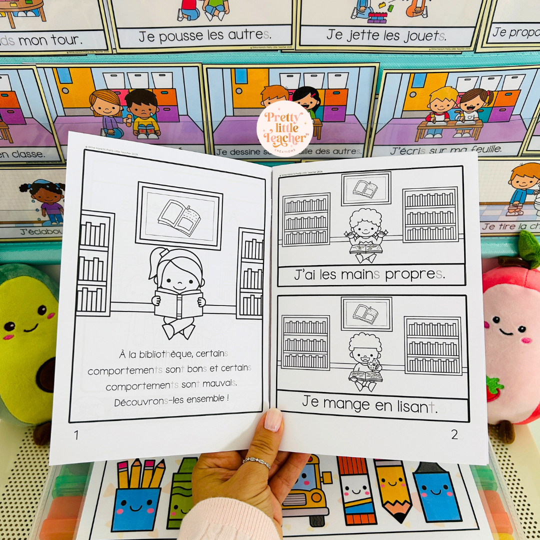 Lecture : A la bibliothèque