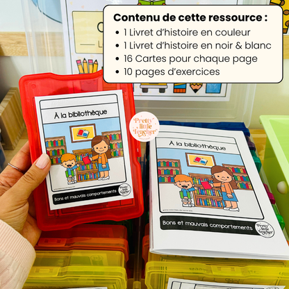 Lecture : A la bibliothèque