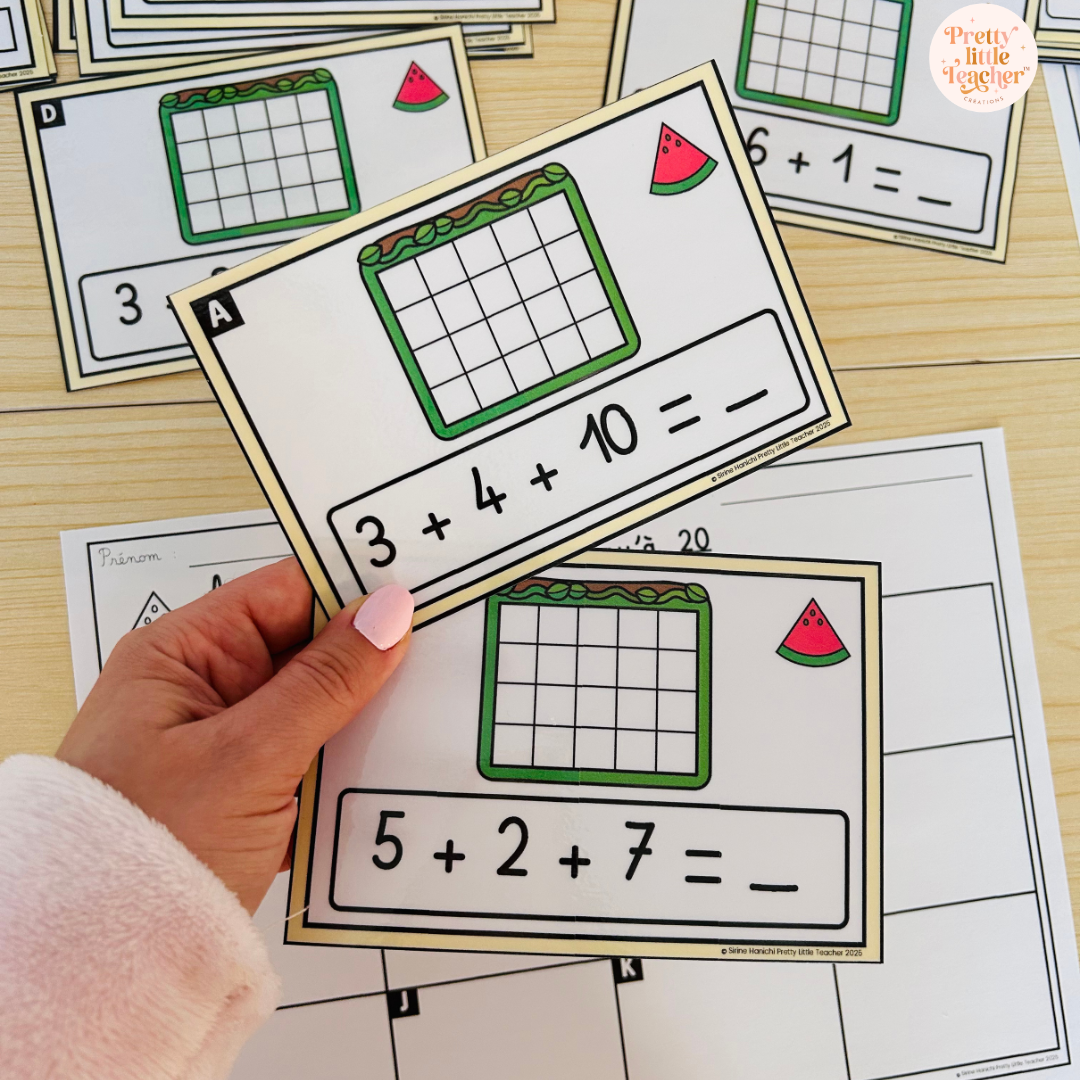Pack 1 Mathématiques sur l'été