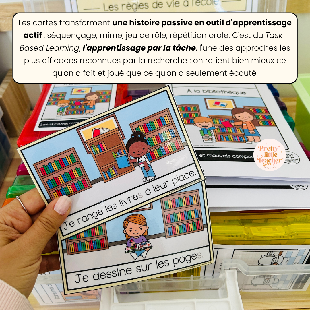 Lecture : A la bibliothèque