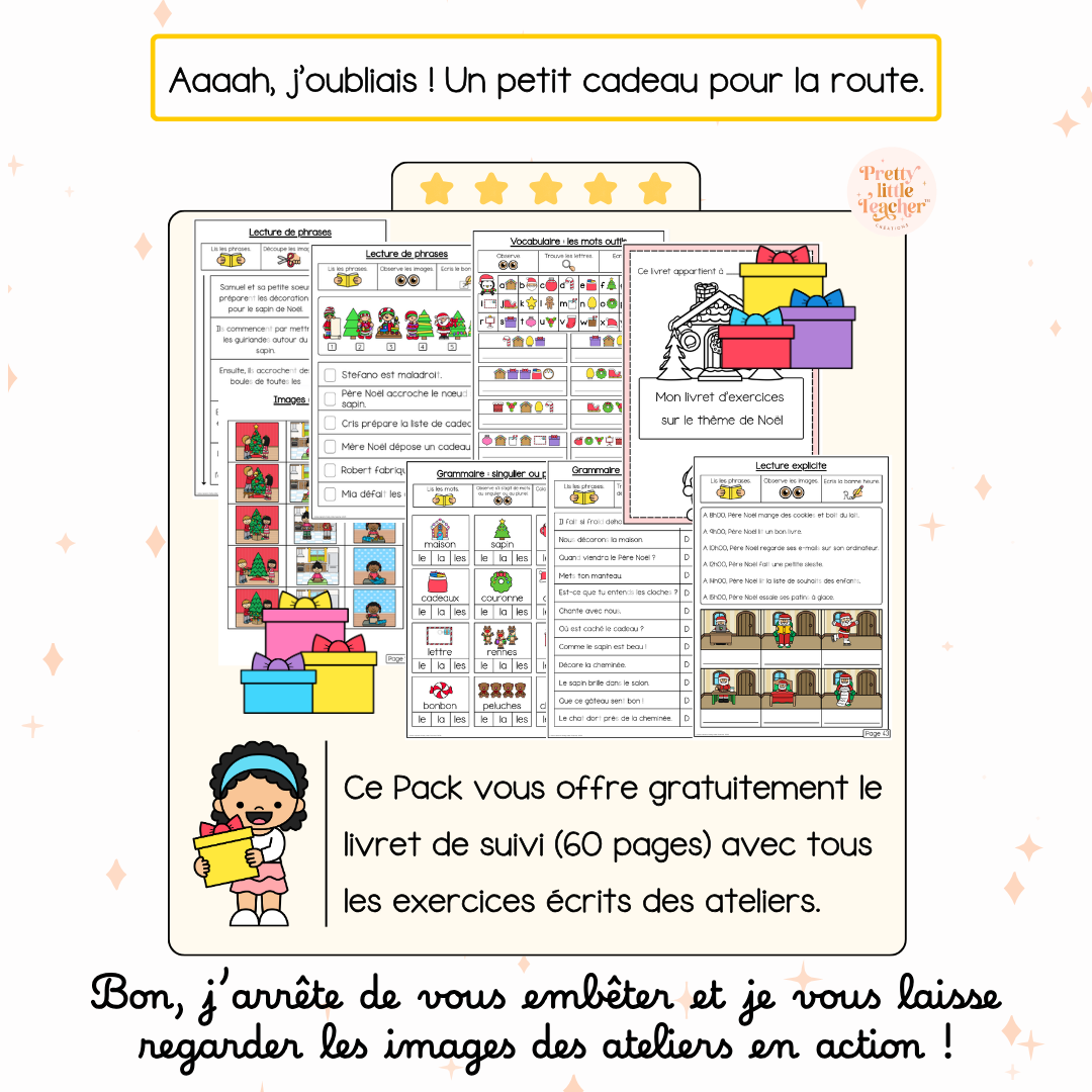 Pack 2 Français sur Noël