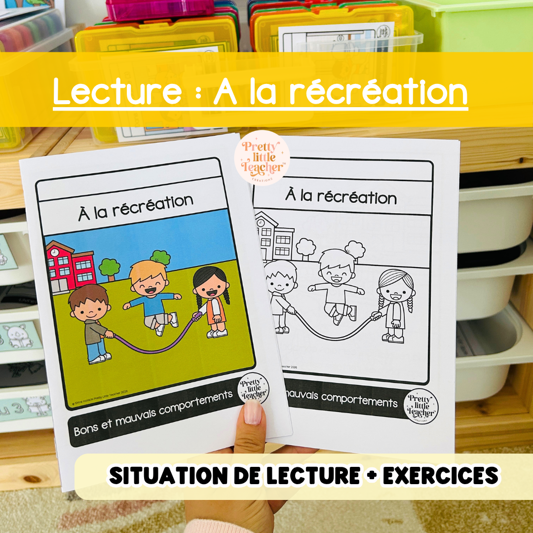 Lecture : A la récréation