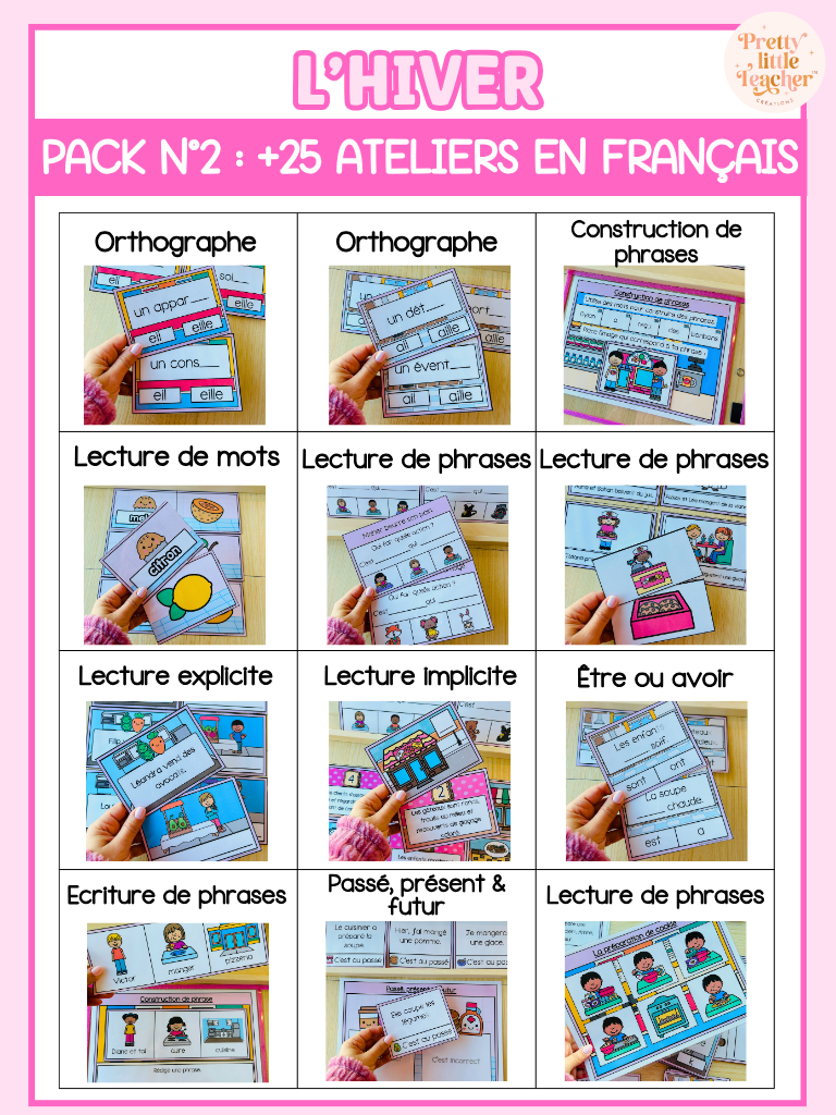 Pack 2 Français sur l'alimentation