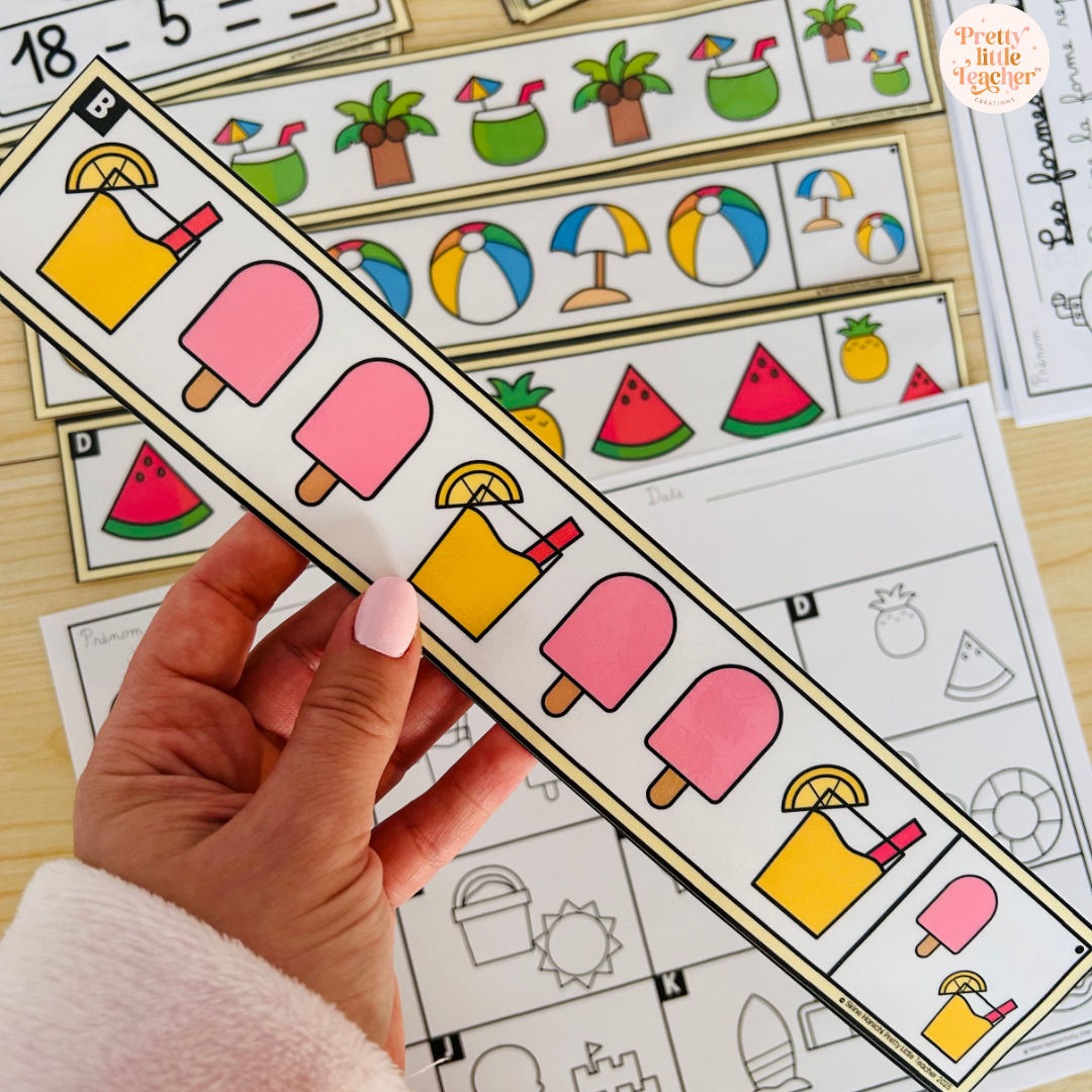 Pack 1 Mathématiques sur l'été