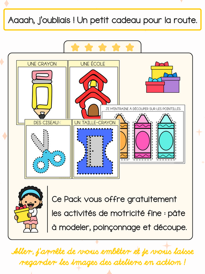 Pack Maternelle sur la rentrée ✏️ : 25 activités à imprimer