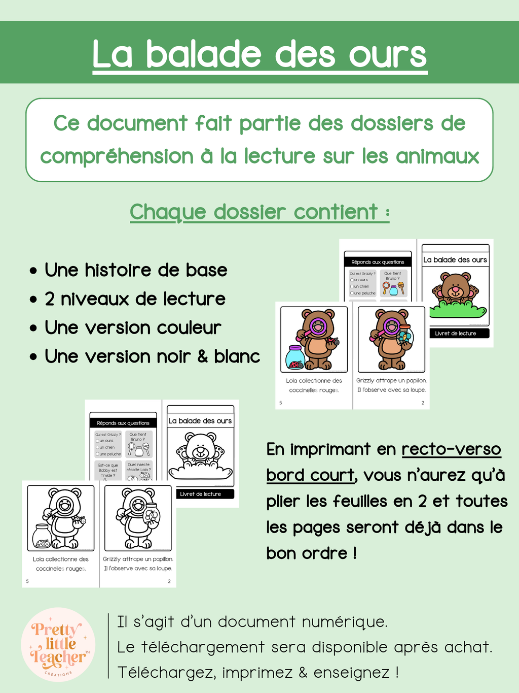 La balade des ours (lecture)