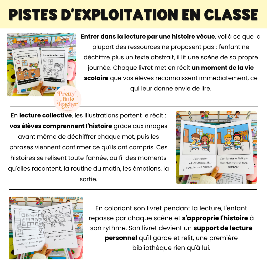 Pack Lecture : Mes premières histoires sur l'école
