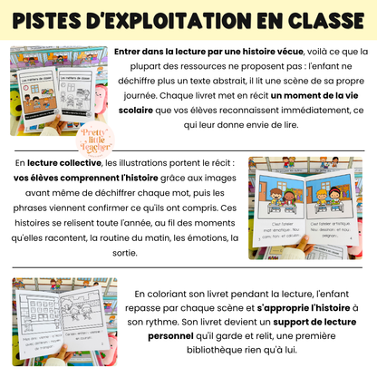 Pack Lecture : Mes premières histoires sur l'école
