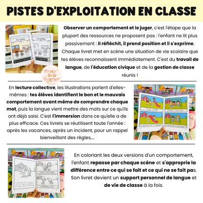 Pack Lecture : les règles de vie à l'école