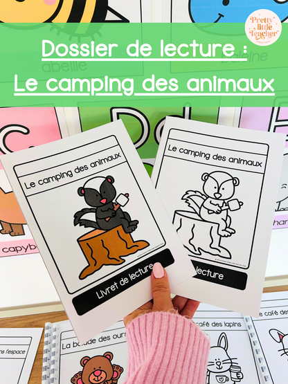 Le camping des animaux (lecture)