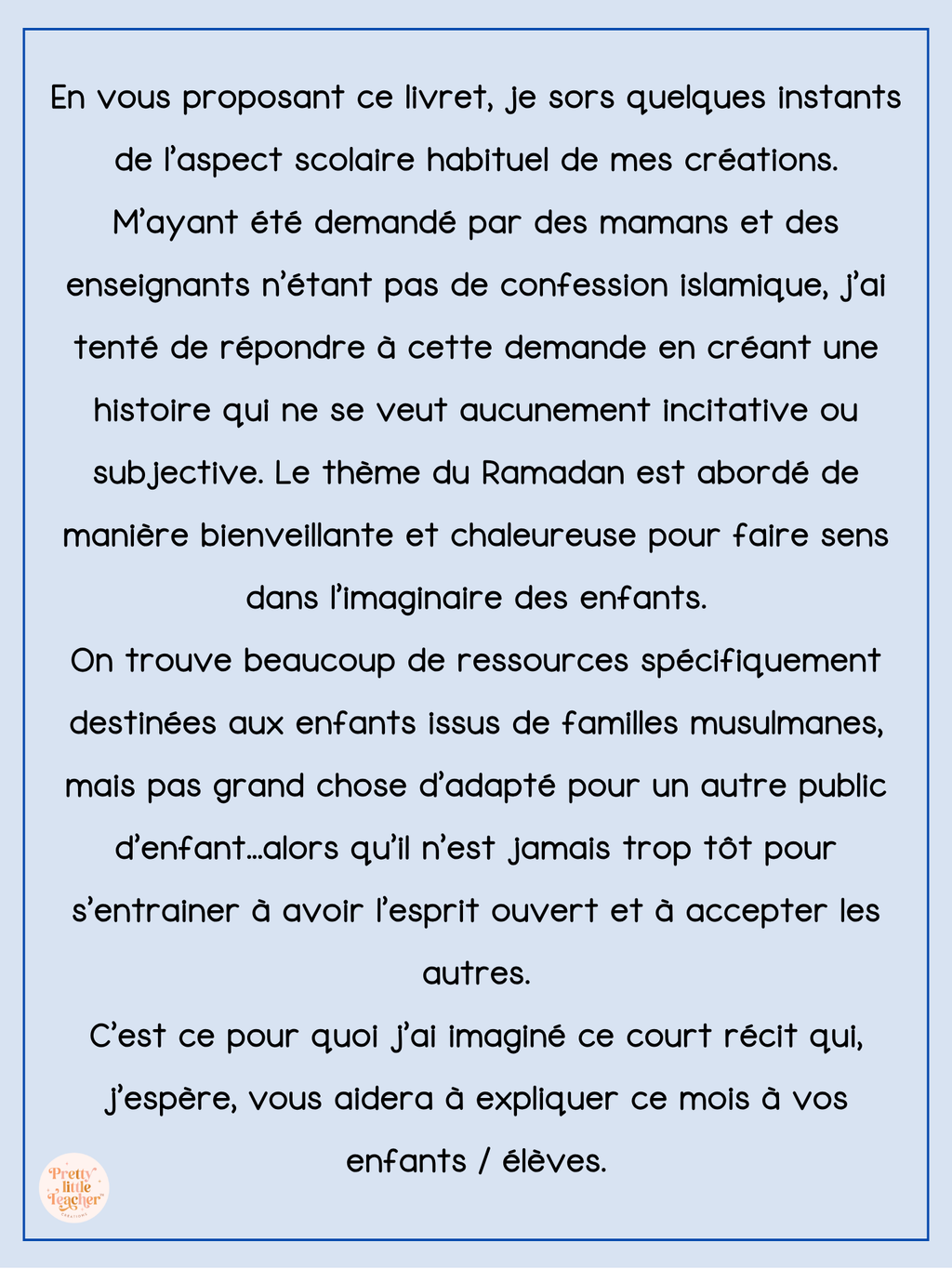 Lecture : expliquer le Ramadan aux enfants