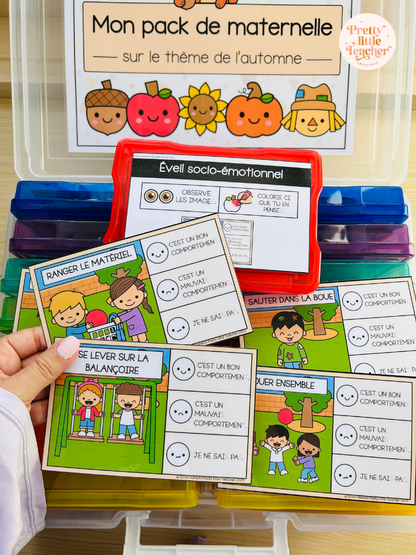 Pack Maternelle sur l'automne