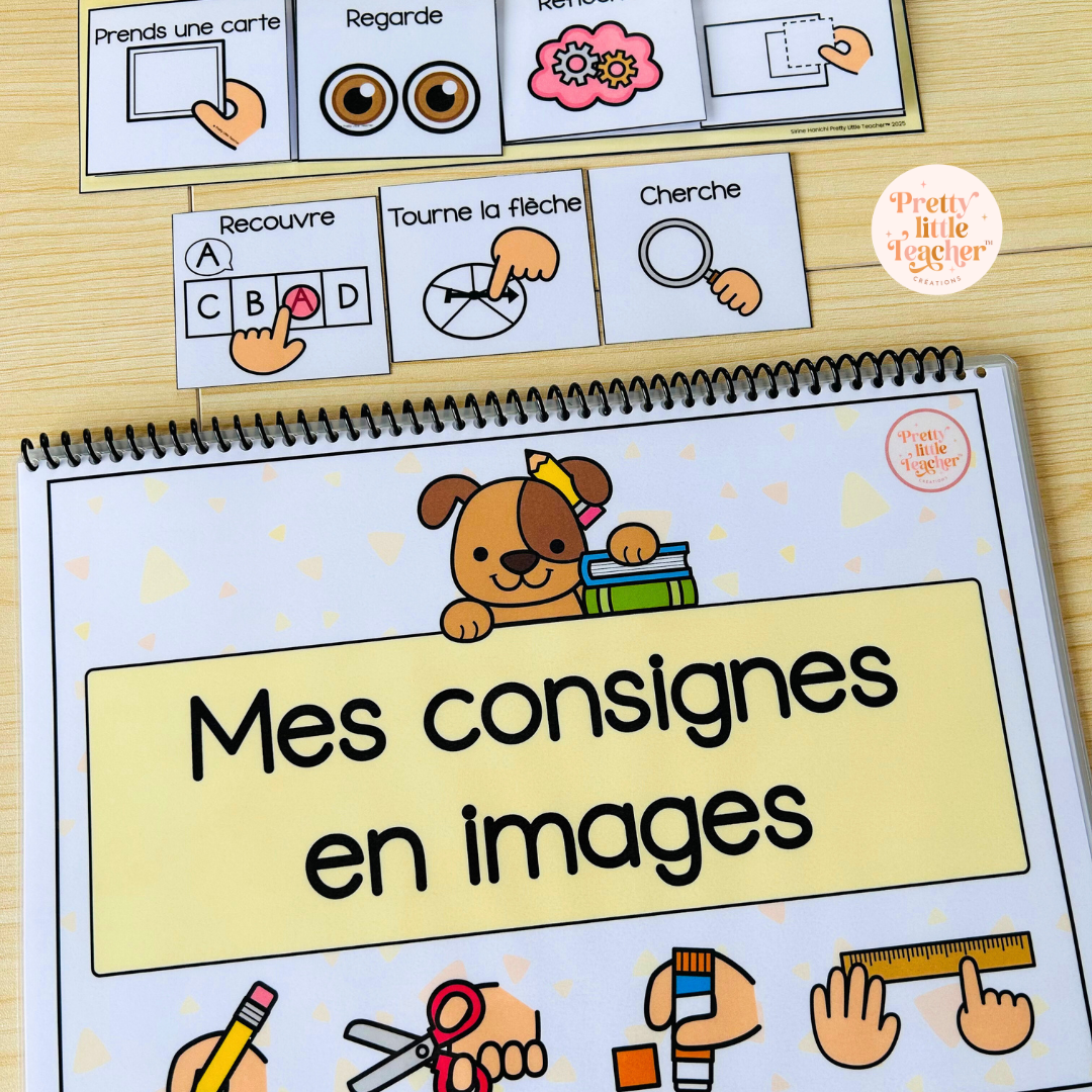 Les consignes en images - pictogrammes
