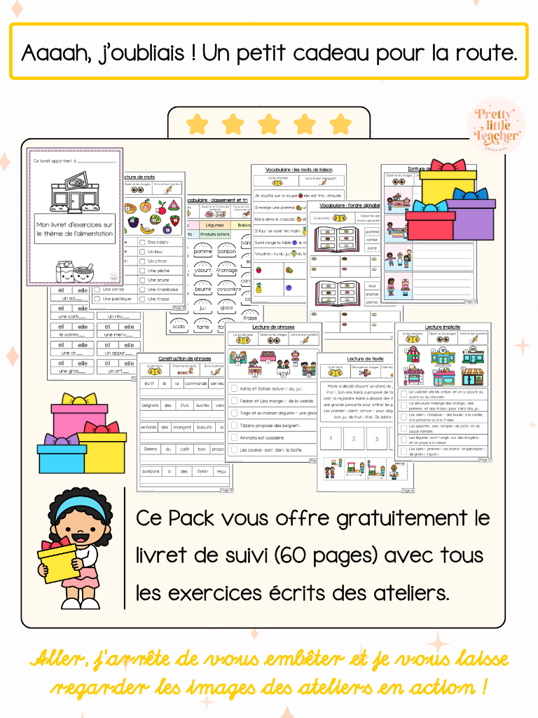 Pack 2 Français sur l'alimentation