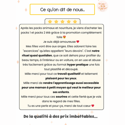 Pack 2 Mathématiques sur l'été