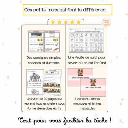 Tous les Packs 2 Français pour toute l'année