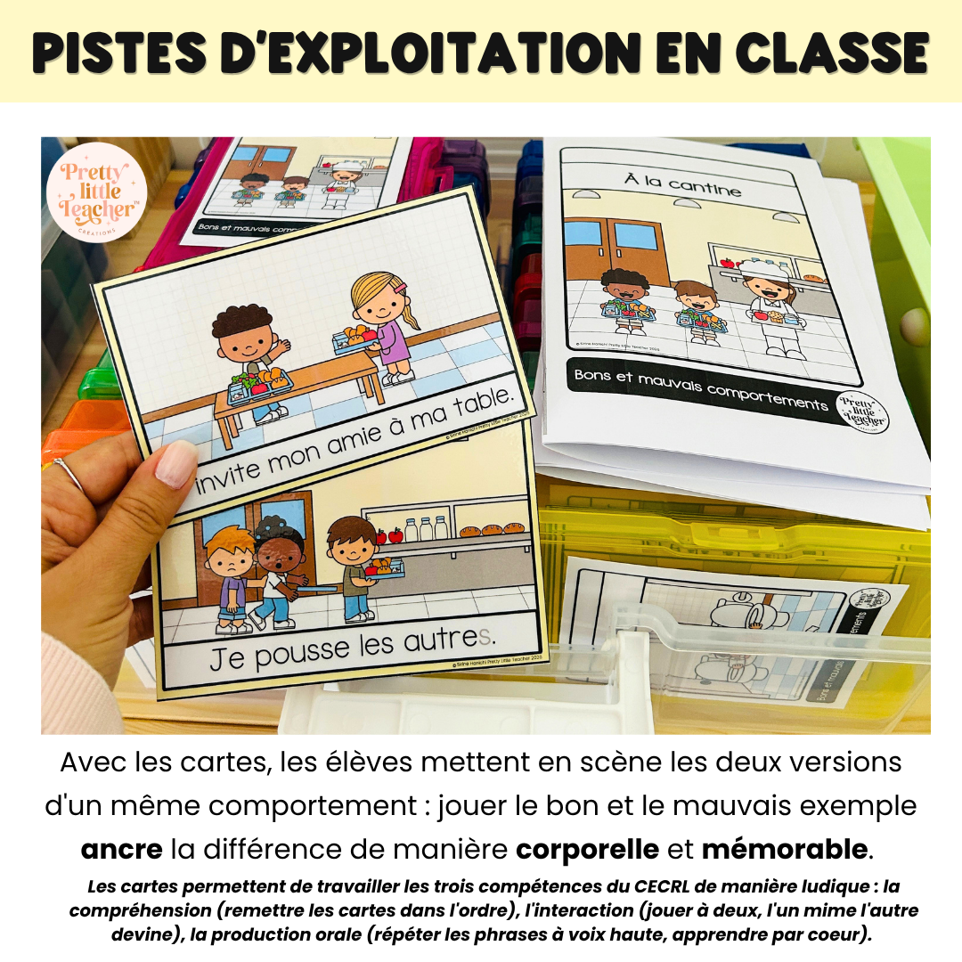 Pack Lecture : les règles de vie à l'école