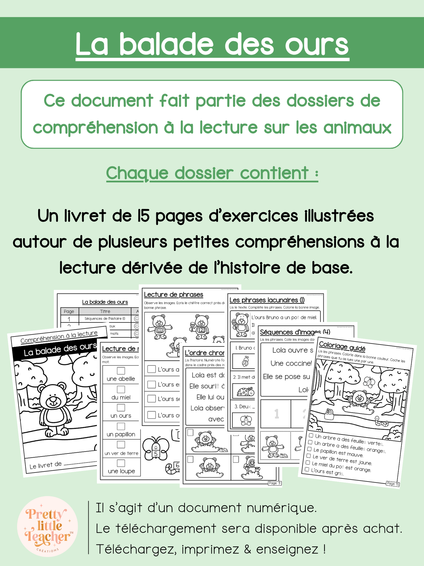La balade des ours (lecture)