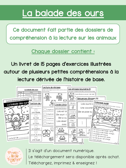 La balade des ours (lecture)
