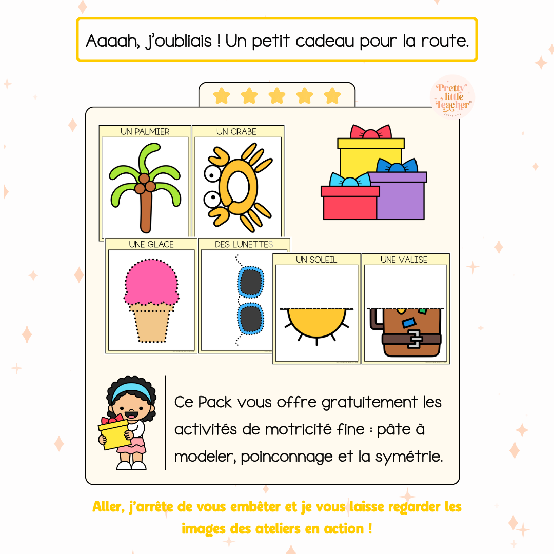 Pack Maternelle sur l'été