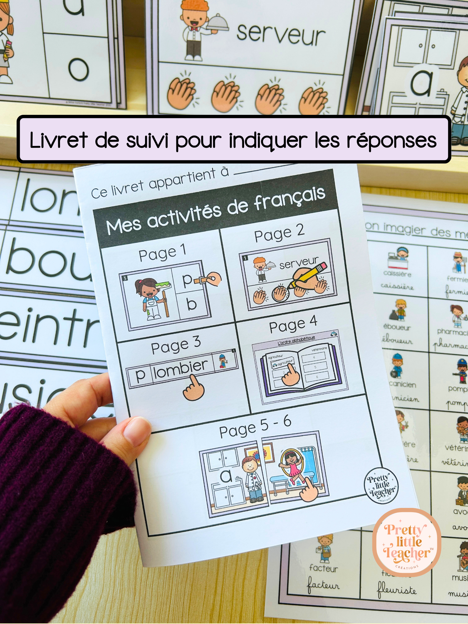 Mini Pack 1 Français sur les métiers