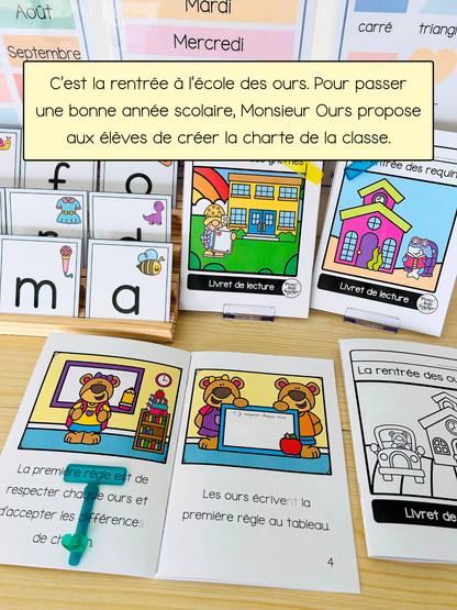 Pack : 3 lectures sur la rentrée