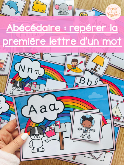Mon abécédaire : le premier son d'un mot