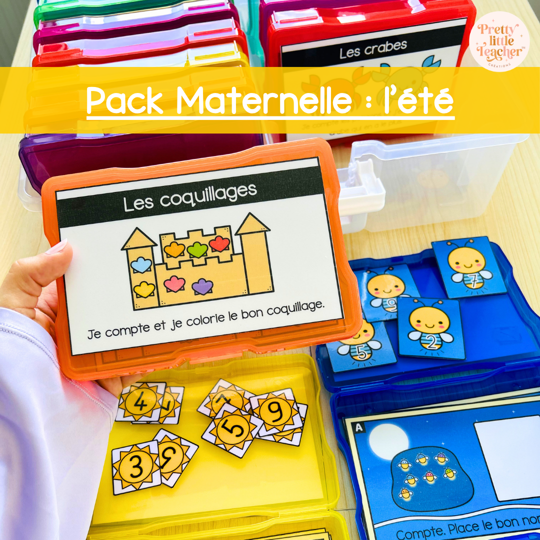 Pack Maternelle sur l'été