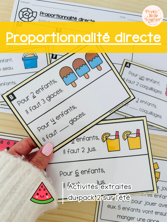Proportionnalité directe