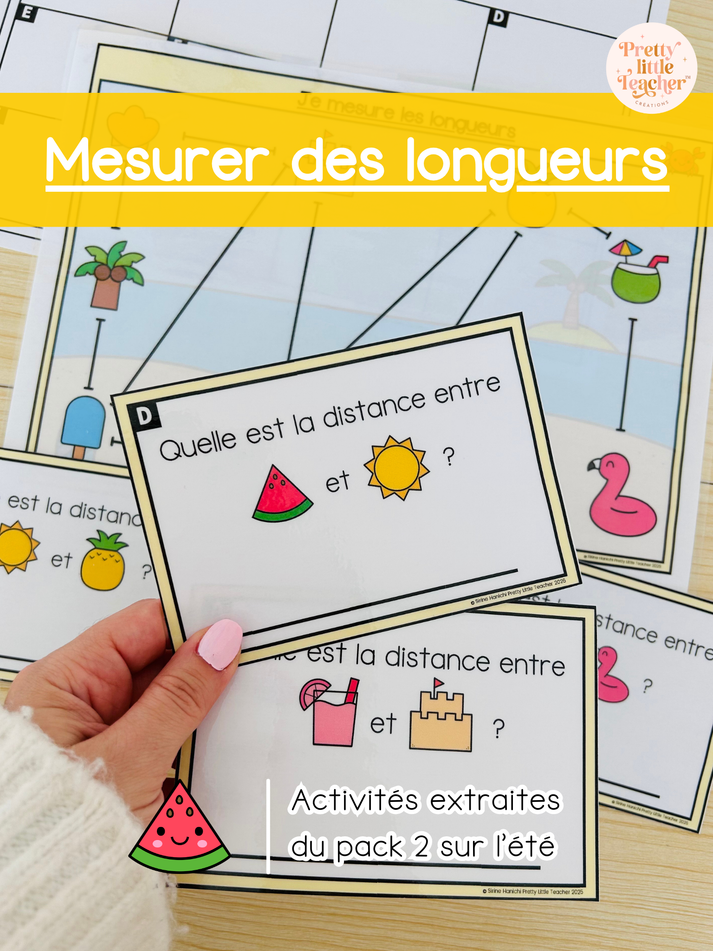 Mesurer des longueurs – Pretty Little Teacher
