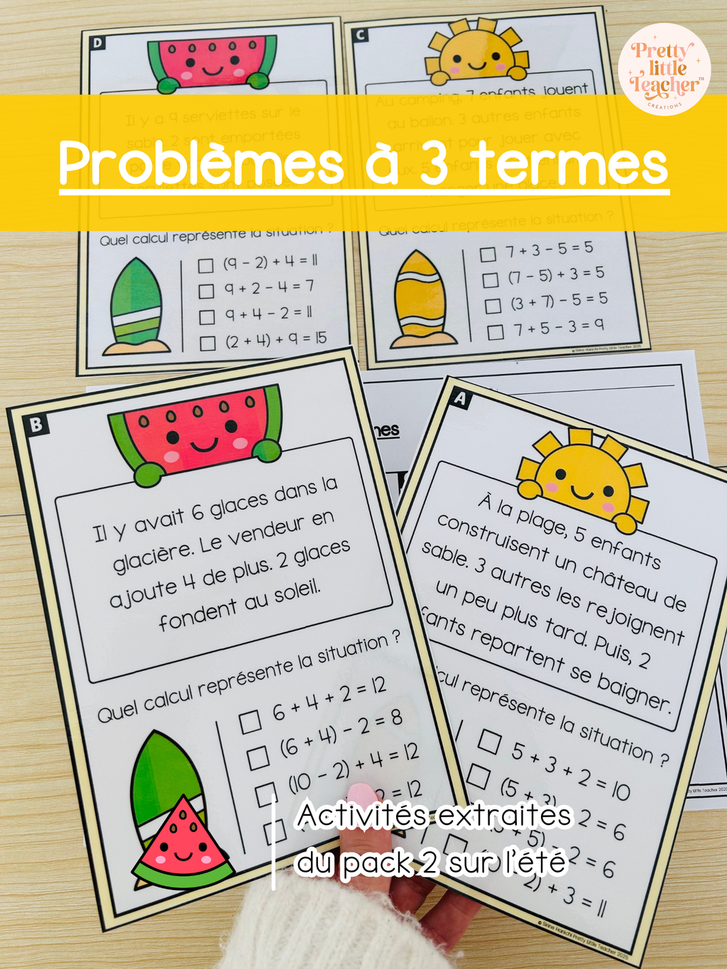 Problèmes à 3 termes