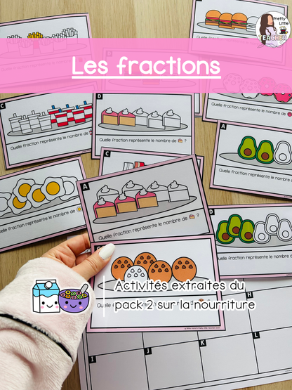 Les fractions (3x)