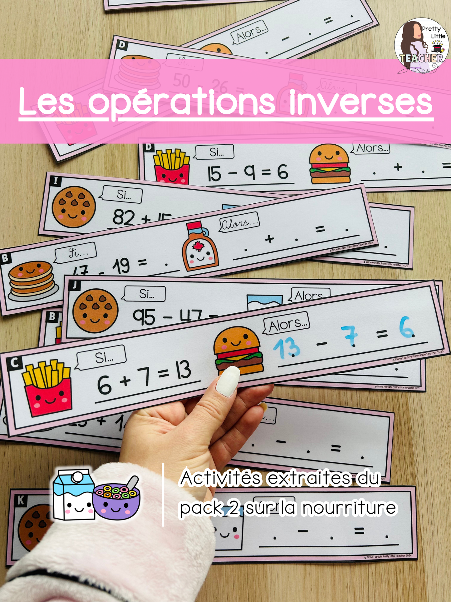 Les opérations inverses jusqu'à 20 (3x)