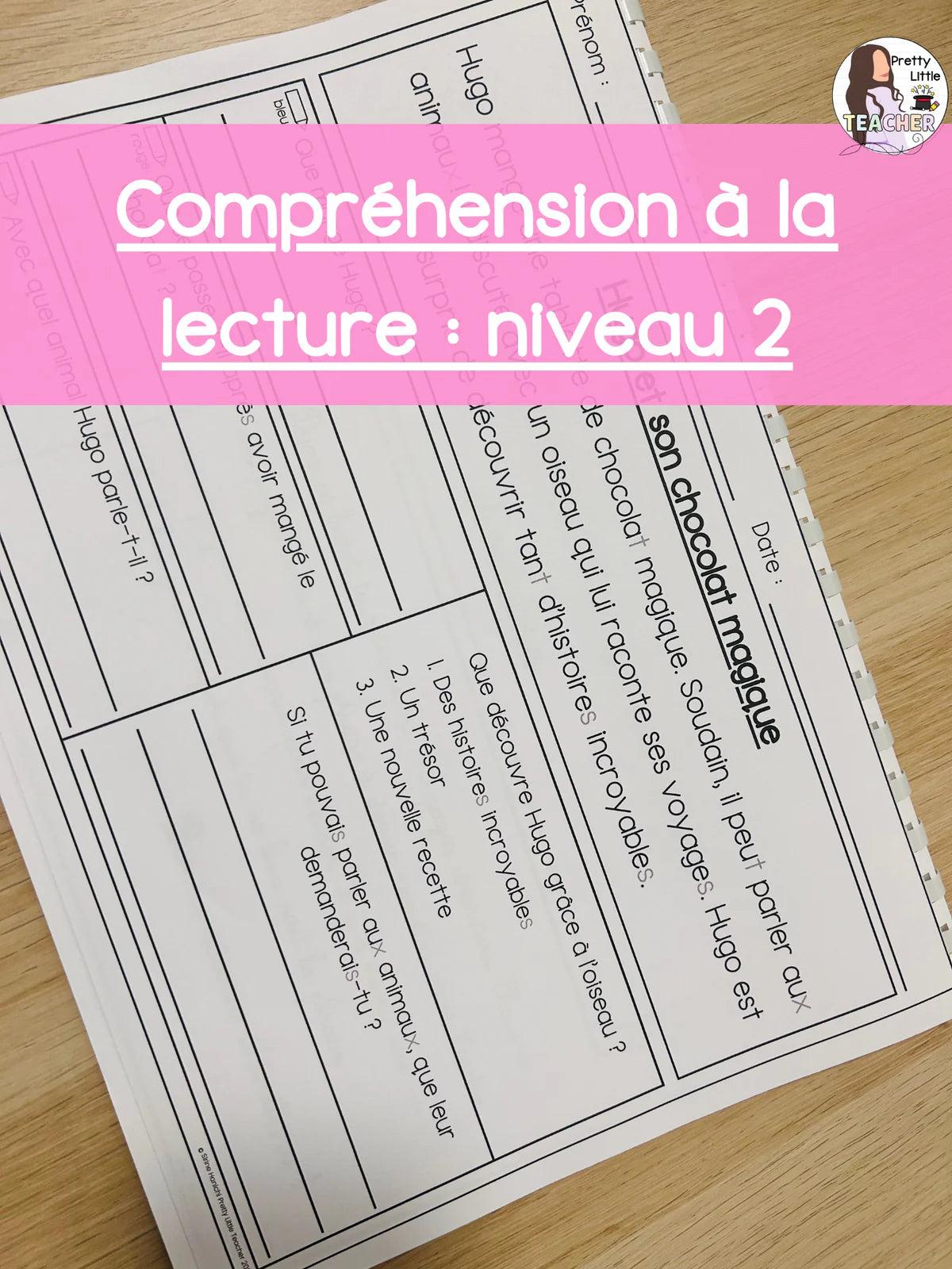 Pack annuel : compréhensions à la lecture niveau 2