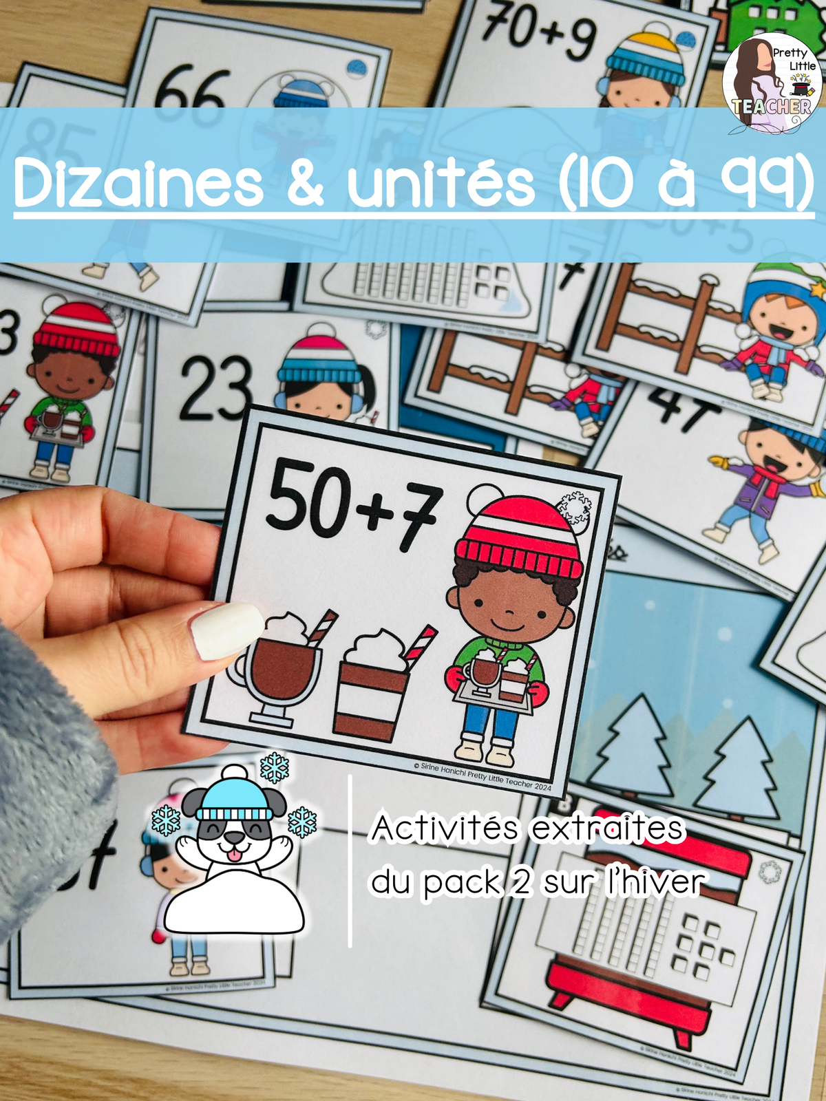 Les dizaines & unités (10 à 99) (3x)