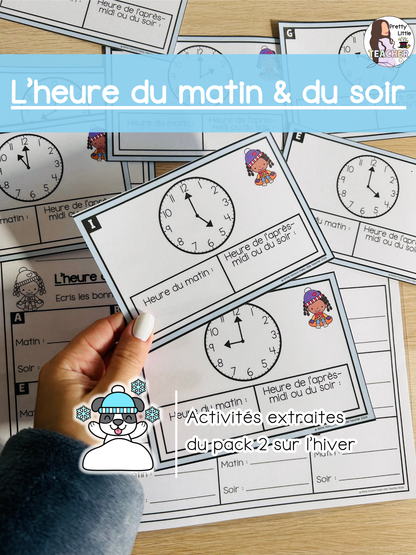 L'heure du matin et du soir (3x)