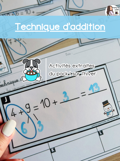 Technique d'addition (3x)