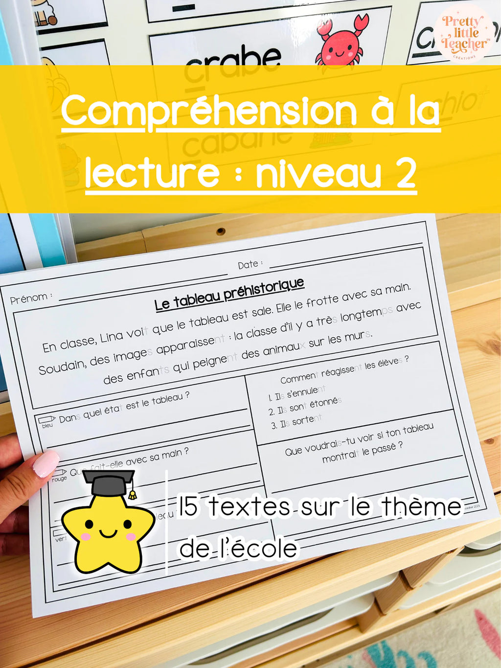 Pack annuel : compréhensions à la lecture niveau 2