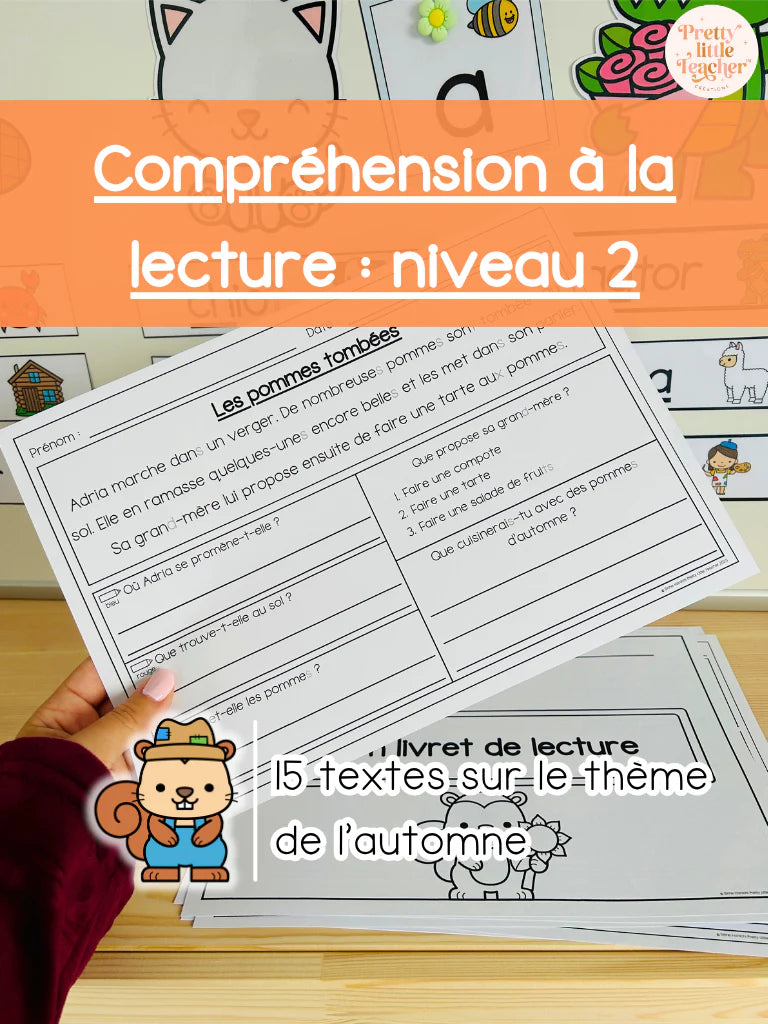 Pack annuel : compréhensions à la lecture niveau 2